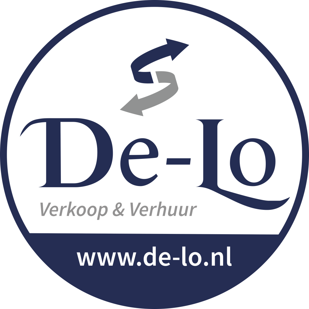 Logo donker Delo transparante achergrond