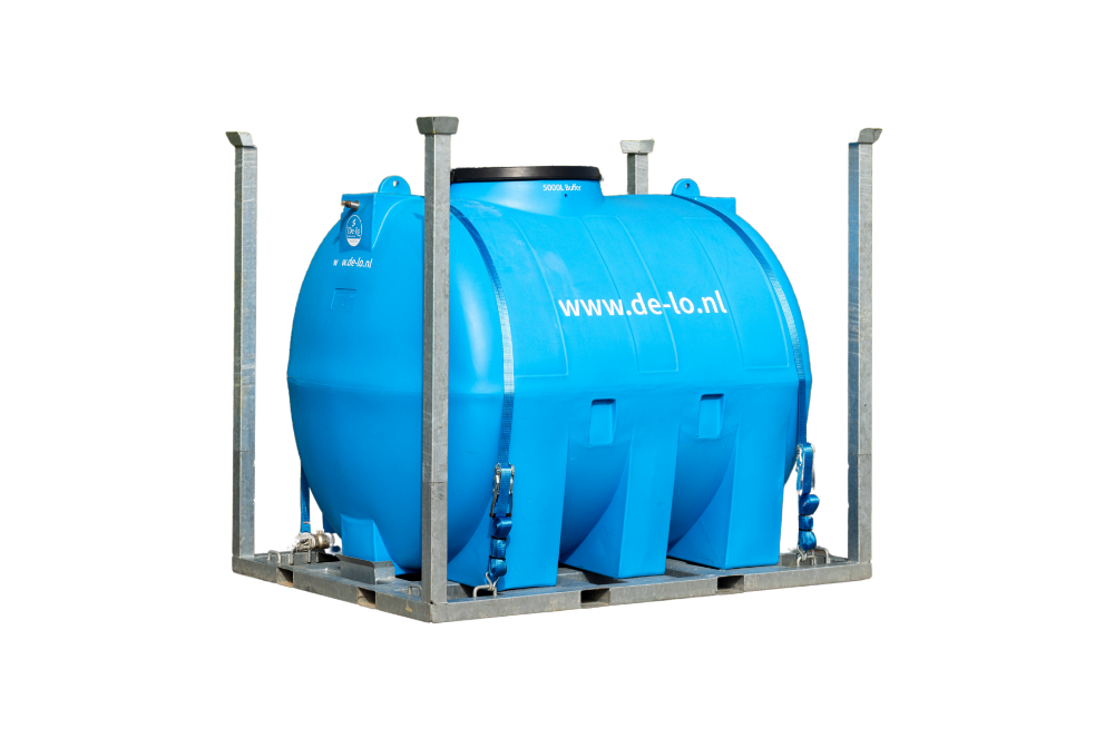 Transparante afbeelding van liter watertank