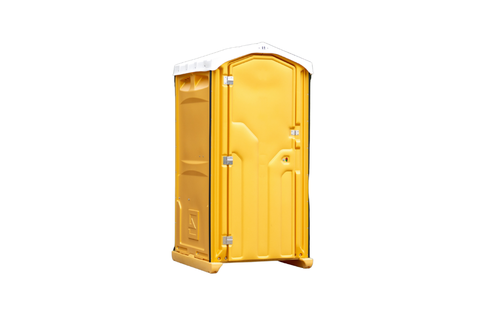 Transparante afbeelding van Toiletcabine Goud Dixi ()
