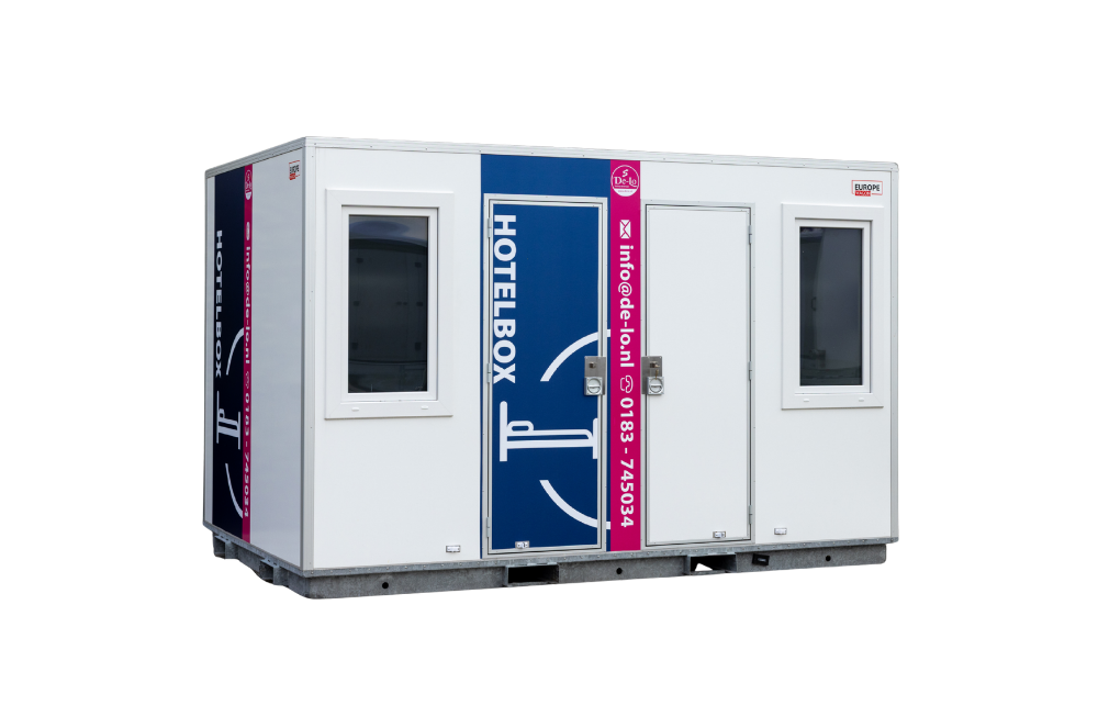 Transparante foto van Hotelbox + sanitairbox